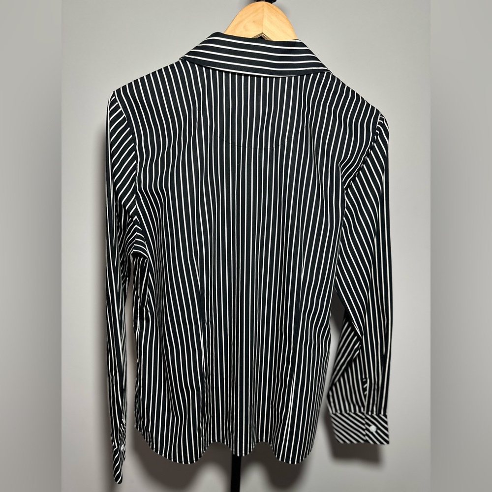 Foxcroft Wrinkle Free Fitted Button Up Long Sleev… - image 2